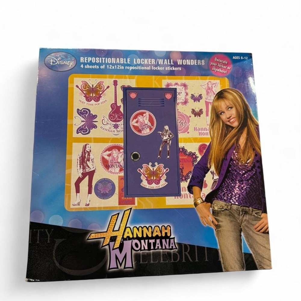 Y2K Hannah Montana Locker Stickers